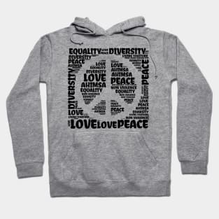 Peace Love Hoodie